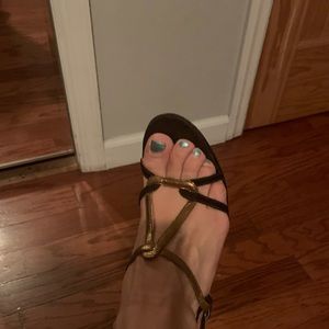 Woman’s leather cute shoe